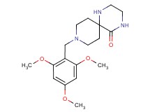 9-(2,4,6-trimethoxybenzyl)-1,4,9-triazaspiro[5.5]undecan-5-one