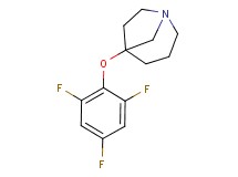 5-(2,4,6-trifluorophenoxy)-1-azabicyclo[3.2.1]octane
