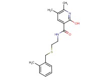 2-hydroxy-5,6-dimethyl-N-{2-[(2-methylbenzyl)thio]ethyl}nicotinamide