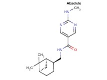 N-{[(1R,2S,5R)-6,6-dimethylbicyclo[3.1.1]hept-2-yl]methyl}-2-(methylamino)pyrimidine-5-carboxamide