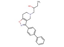 1-(3-biphenyl-4-yl-6,7-dihydroisoxazolo[4,5-c]pyridin-5(4H)-yl)butan-2-ol