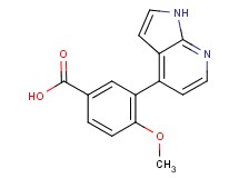 4-methoxy-3-(1H-pyrrolo[2,3-b]pyridin-4-yl)benzoic acid