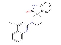 1'-(4-methylquinolin-2-yl)spiro[indole-3,3'-piperidin]-2(1H)-one
