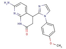 7-amino-4-[1-(4-methoxyphenyl)-1H-imidazol-2-yl]-3,4-dihydro-1,8-naphthyridin-2(1H)-one
