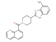 8-{[4-(4-methyl-1H-benzimidazol-2-yl)-1-piperidinyl]carbonyl}quinoline