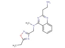 2-(2-aminoethyl)-N-[(5-ethyl-1,2,4-oxadiazol-3-yl)methyl]-N-methyl-4-quinazolinamine dihydrochloride