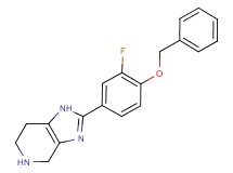 2-[4-(benzyloxy)-3-fluorophenyl]-4,5,6,7-tetrahydro-1H-imidazo[4,5-c]pyridine