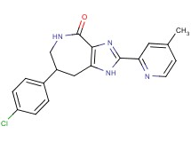 7-(4-chlorophenyl)-2-(4-methylpyridin-2-yl)-5,6,7,8-tetrahydroimidazo[4,5-c]azepin-4(1H)-one