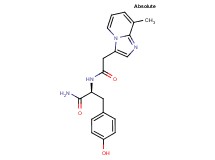 N-[(8-methylimidazo[1,2-a]pyridin-3-yl)acetyl]-L-tyrosinamide