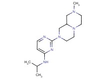 N-isopropyl-2-(8-methyloctahydro-2H-pyrazino[1,2-a]pyrazin-2-yl)pyrimidin-4-amine