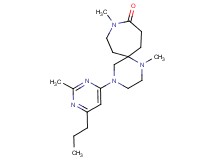 1,9-dimethyl-4-(2-methyl-6-propylpyrimidin-4-yl)-1,4,9-triazaspiro[5.6]dodecan-10-one