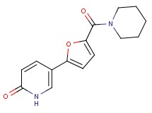 5-[5-(piperidin-1-ylcarbonyl)-2-furyl]pyridin-2(1H)-one