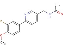 N-{[6-(3-fluoro-4-methoxyphenyl)pyridin-3-yl]methyl}acetamide