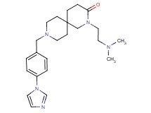 2-[2-(dimethylamino)ethyl]-9-[4-(1H-imidazol-1-yl)benzyl]-2,9-diazaspiro[5.5]undecan-3-one