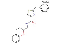 2-benzyl-N-[(2R)-3,4-dihydro-2H-chromen-2-ylmethyl]-1,3-thiazole-4-carboxamide