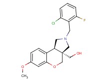 [(3aS*,9bS*)-2-(2-chloro-6-fluorobenzyl)-7-methoxy-1,2,3,9b-tetrahydrochromeno[3,4-c]pyrrol-3a(4H)-yl]methanol