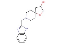 8-(1H-benzimidazol-2-ylmethyl)-1-oxa-8-azaspiro[4.5]decan-3-ol