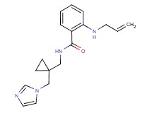 2-(allylamino)-N-{[1-(1H-imidazol-1-ylmethyl)cyclopropyl]methyl}benzamide