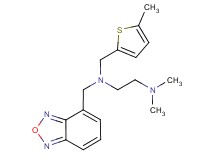 N-(2,1,3-benzoxadiazol-4-ylmethyl)-N',N'-dimethyl-N-[(5-methyl-2-thienyl)methyl]ethane-1,2-diamine