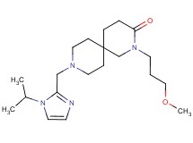 9-[(1-isopropyl-1H-imidazol-2-yl)methyl]-2-(3-methoxypropyl)-2,9-diazaspiro[5.5]undecan-3-one