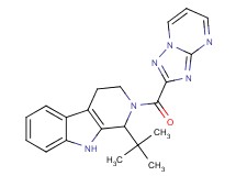 1-tert-butyl-2-([1,2,4]triazolo[1,5-a]pyrimidin-2-ylcarbonyl)-2,3,4,9-tetrahydro-1H-beta-carboline