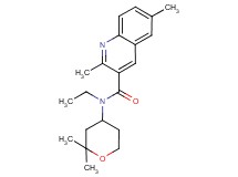 N-(2,2-dimethyltetrahydro-2H-pyran-4-yl)-N-ethyl-2,6-dimethylquinoline-3-carboxamide