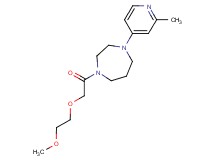 1-[(2-methoxyethoxy)acetyl]-4-(2-methyl-4-pyridinyl)-1,4-diazepane