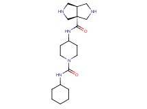 cis-N-{1-[(cyclohexylamino)carbonyl]piperidin-4-yl}hexahydropyrrolo[3,4-c]pyrrole-3a(1H)-carboxamide