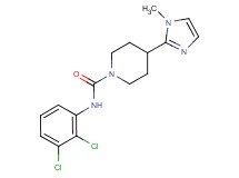 N-(2,3-dichlorophenyl)-4-(1-methyl-1H-imidazol-2-yl)-1-piperidinecarboxamide