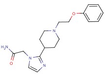 2-{2-[1-(2-phenoxyethyl)-4-piperidinyl]-1H-imidazol-1-yl}acetamide