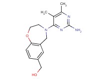 [4-(2-amino-5,6-dimethylpyrimidin-4-yl)-2,3,4,5-tetrahydro-1,4-benzoxazepin-7-yl]methanol