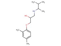 1-(2,4-dimethylphenoxy)-3-[(1,2-dimethylpropyl)amino]-2-propanol