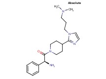 [3-(2-{1-[(2S)-2-amino-2-phenylacetyl]-4-piperidinyl}-1H-imidazol-1-yl)propyl]dimethylamine dihydrochloride