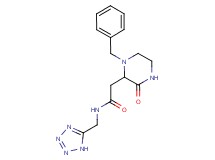 2-(1-benzyl-3-oxopiperazin-2-yl)-N-(1H-tetrazol-5-ylmethyl)acetamide