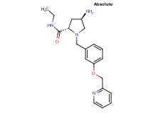 (4R)-4-amino-N-ethyl-1-[3-(pyridin-2-ylmethoxy)benzyl]-L-prolinamide