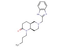 (4aS*,8aR*)-6-(1H-benzimidazol-2-ylmethyl)-1-butyloctahydro-1,6-naphthyridin-2(1H)-one