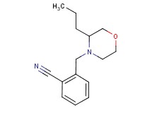 2-[(3-propylmorpholin-4-yl)methyl]benzonitrile