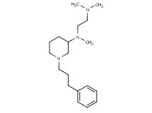 N,N,N'-trimethyl-N'-[1-(3-phenylpropyl)-3-piperidinyl]-1,2-ethanediamine