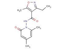 N-(4,6-dimethyl-2-oxo-1(2H)-pyridinyl)-3-ethyl-5-methyl-4-isoxazolecarboxamide