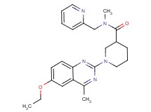 1-(6-ethoxy-4-methyl-2-quinazolinyl)-N-methyl-N-(2-pyridinylmethyl)-3-piperidinecarboxamide