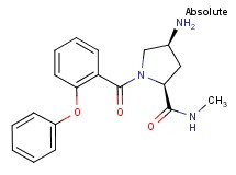 (2S,4S)-4-amino-N-methyl-1-(2-phenoxybenzoyl)pyrrolidine-2-carboxamide