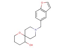 9-(1-benzofuran-5-ylmethyl)-1-oxa-9-azaspiro[5.5]undecan-5-ol