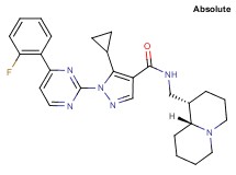 5-cyclopropyl-1-[4-(2-fluorophenyl)-2-pyrimidinyl]-N-[(1S,9aR)-octahydro-2H-quinolizin-1-ylmethyl]-1H-pyrazole-4-carboxamide