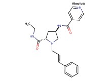 N-{(3R,5S)-5-[(ethylamino)carbonyl]-1-[(2E)-3-phenylprop-2-en-1-yl]pyrrolidin-3-yl}isonicotinamide