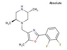 (2S,5R)-1-{[2-(2,3-difluorophenyl)-5-methyl-1,3-oxazol-4-yl]methyl}-2,5-dimethylpiperazine hydrochloride