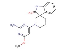 1'-(2-amino-6-methoxypyrimidin-4-yl)spiro[indole-3,3'-piperidin]-2(1H)-one