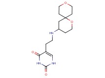 5-[2-(1,9-dioxaspiro[5.5]undec-4-ylamino)ethyl]pyrimidine-2,4(1H,3H)-dione