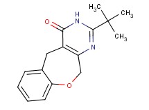 2-tert-butyl-5,11-dihydro[1]benzoxepino[3,4-d]pyrimidin-4(3H)-one