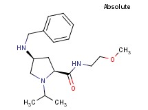 (4S)-4-(benzylamino)-1-isopropyl-N-(2-methoxyethyl)-L-prolinamide