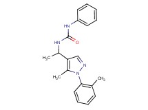 N-{1-[5-methyl-1-(2-methylphenyl)-1H-pyrazol-4-yl]ethyl}-N'-phenylurea